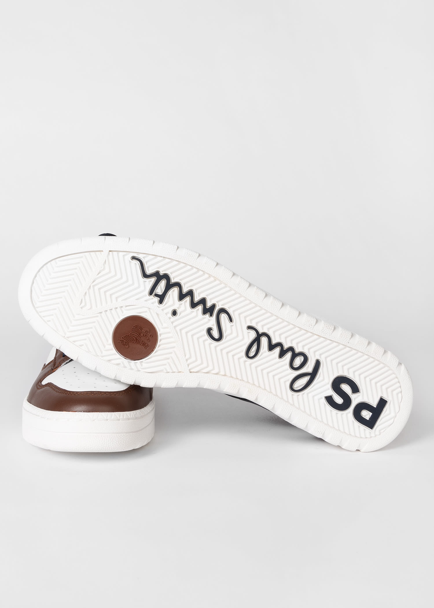 Leather 'Liston' High-Top Trainers - 2