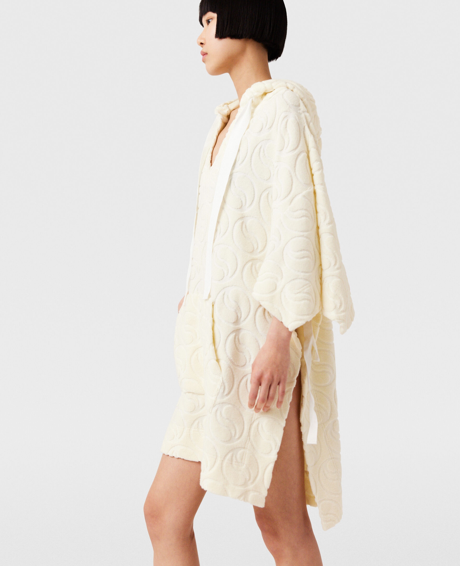 Toweling Hooded Mini Dress - 3