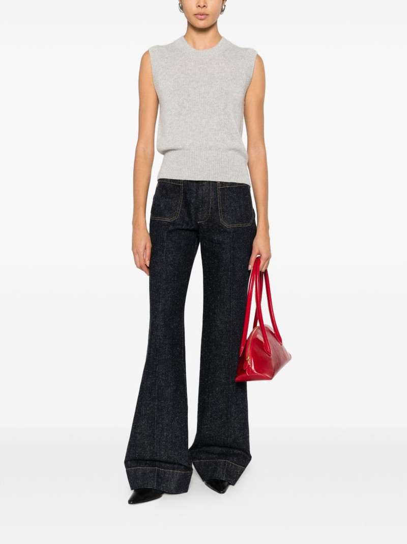 Allude sleeveless knitted top outlook
