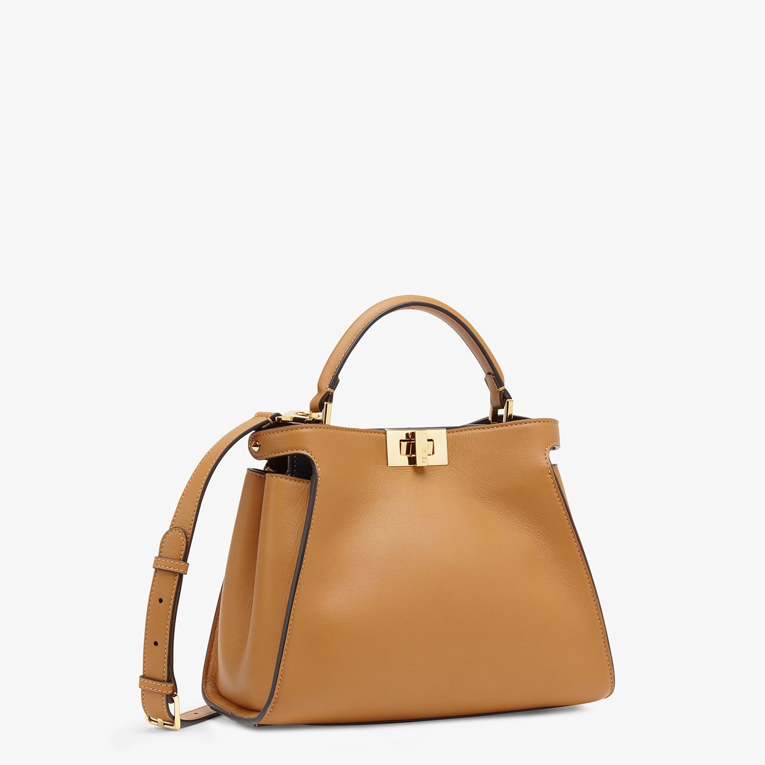 Brown leather bag - 3