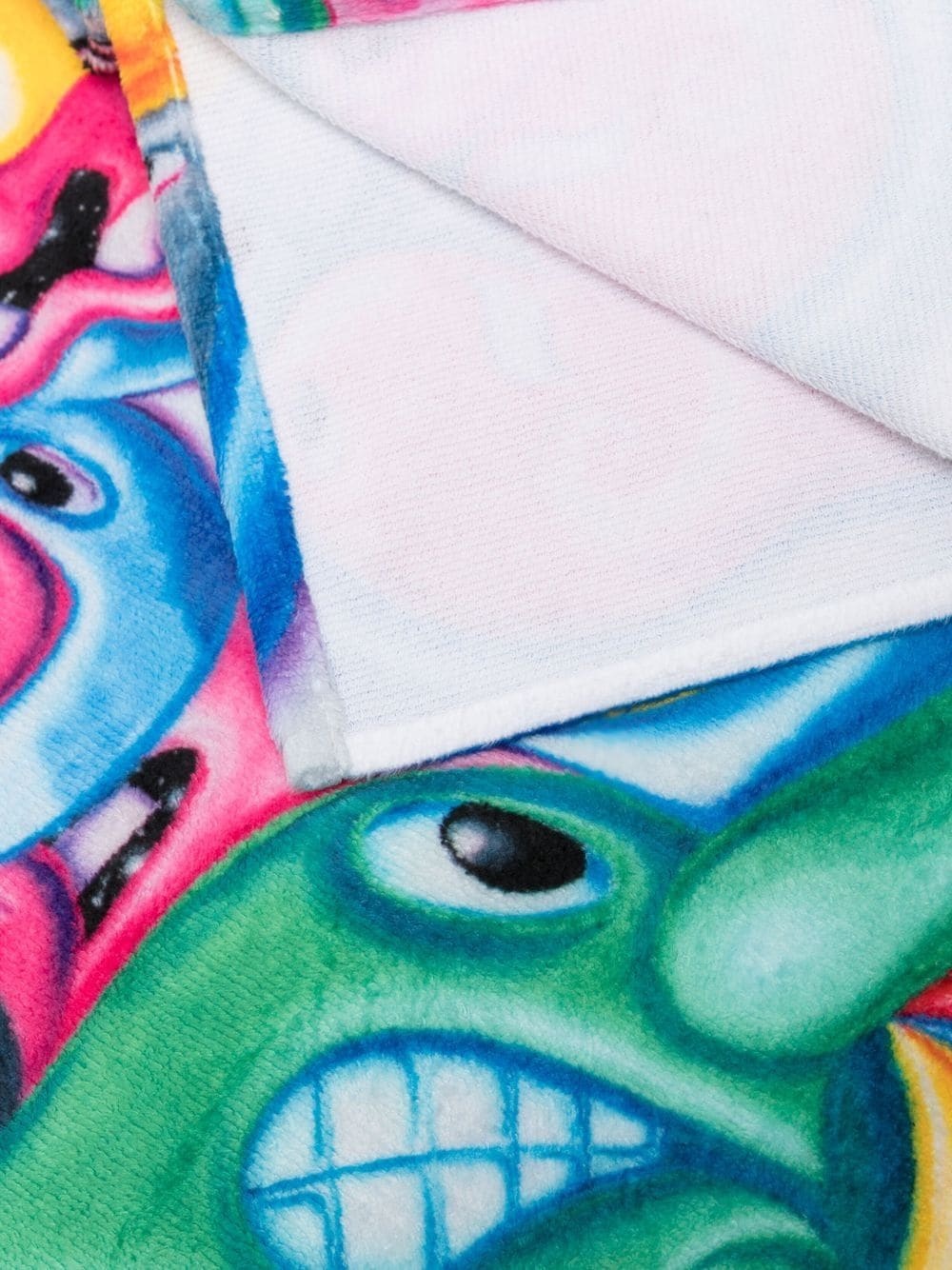 x Kenny Scharf Faces In Places beach towel - 2