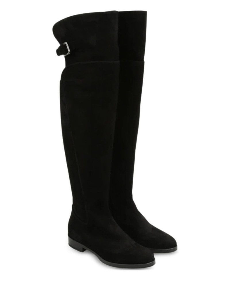 Dolce & Gabbana buckle-fastening suede boots outlook