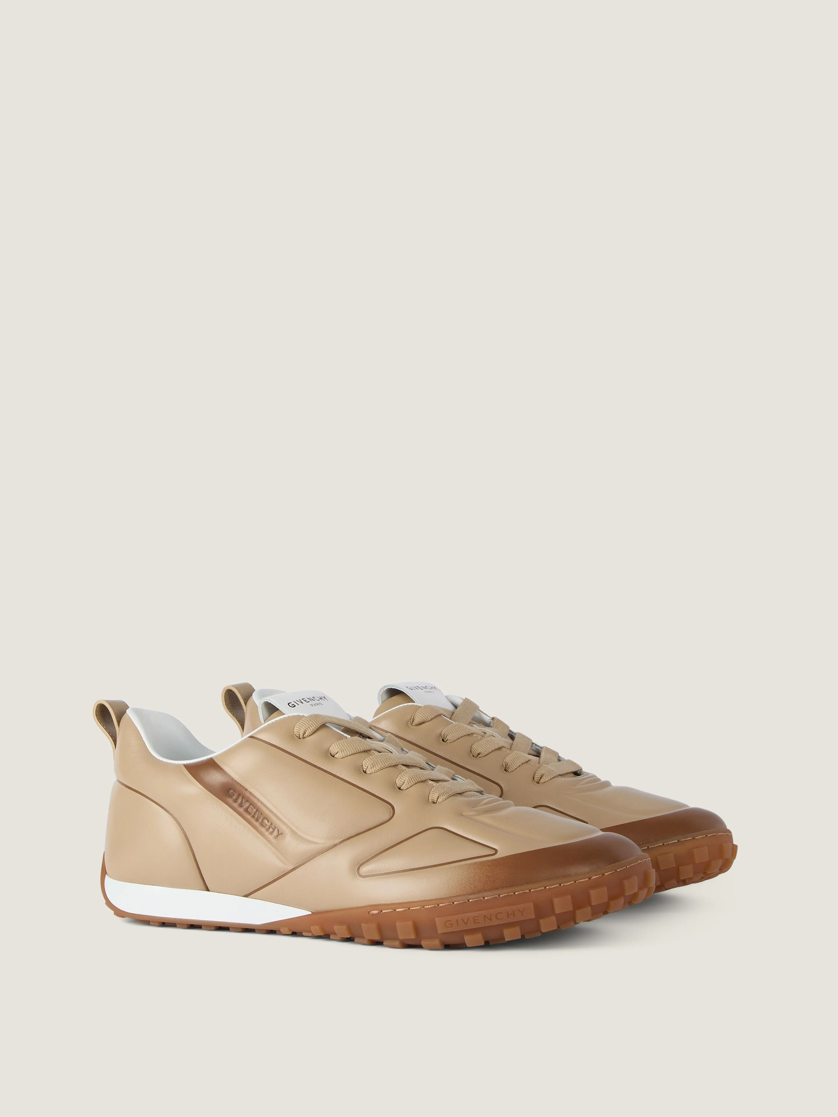 GLIDE SNEAKERS IN LEATHER - 1