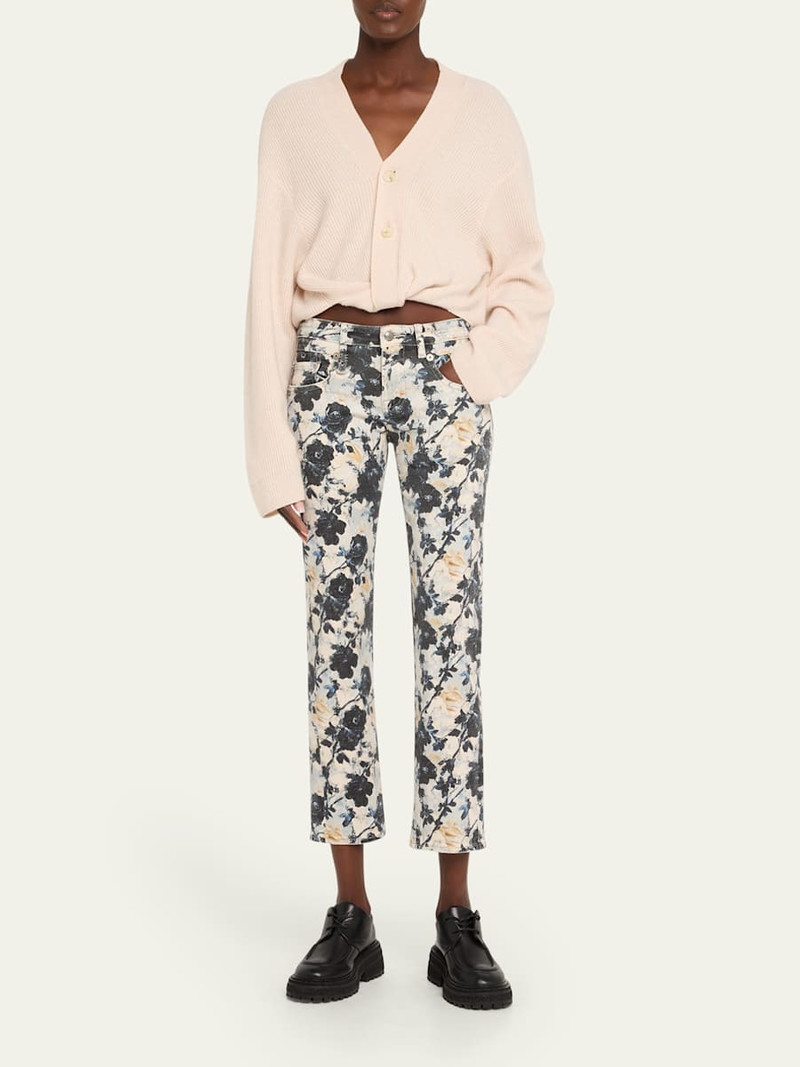 R13 Boy Straight Floral Jeans outlook