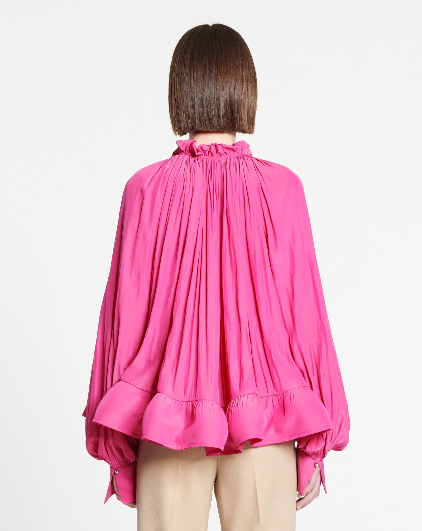 LONG-SLEEVE BLOUSE - 4