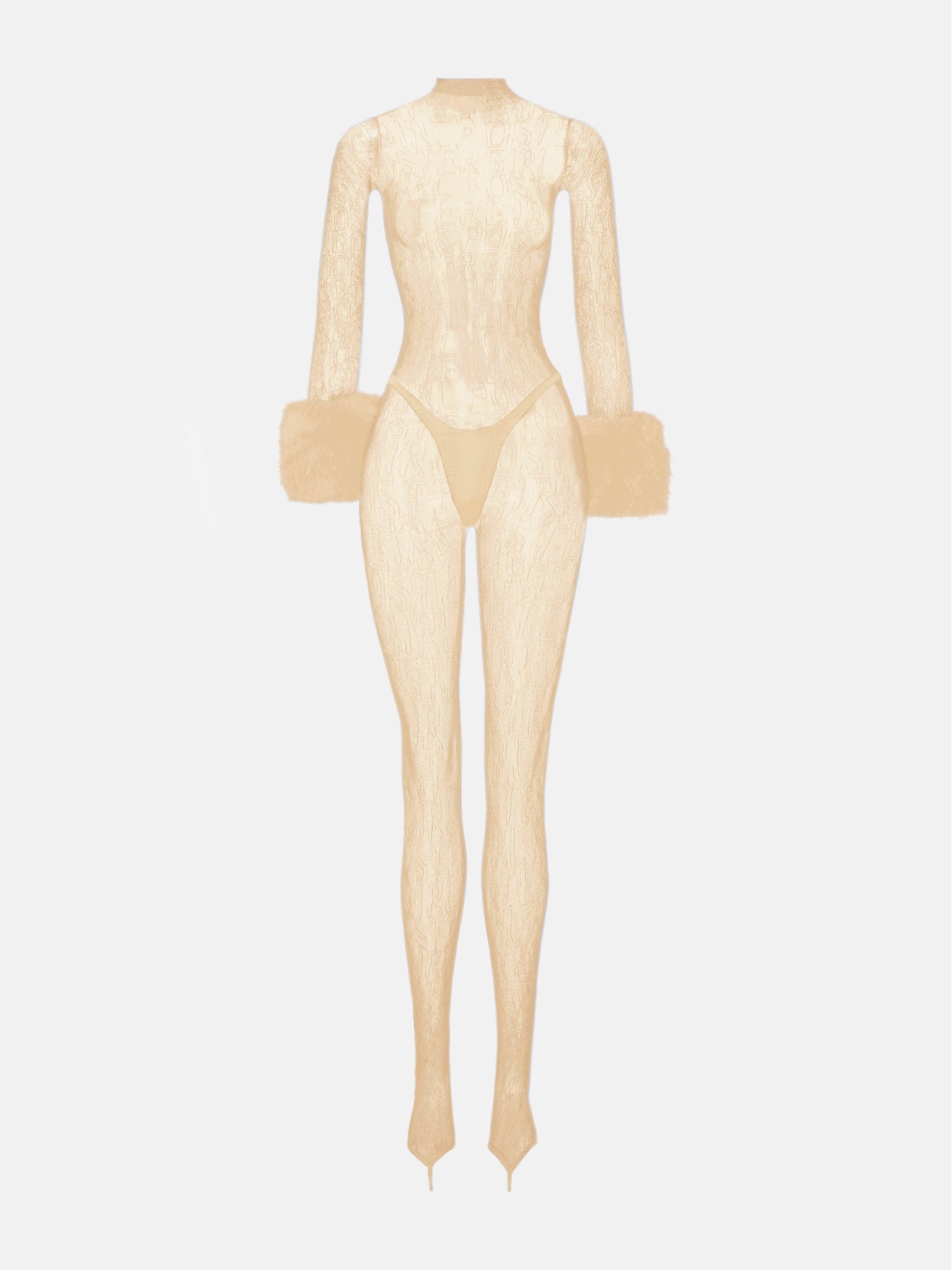 TROPHY JUMPSUIT BEIGE - 1
