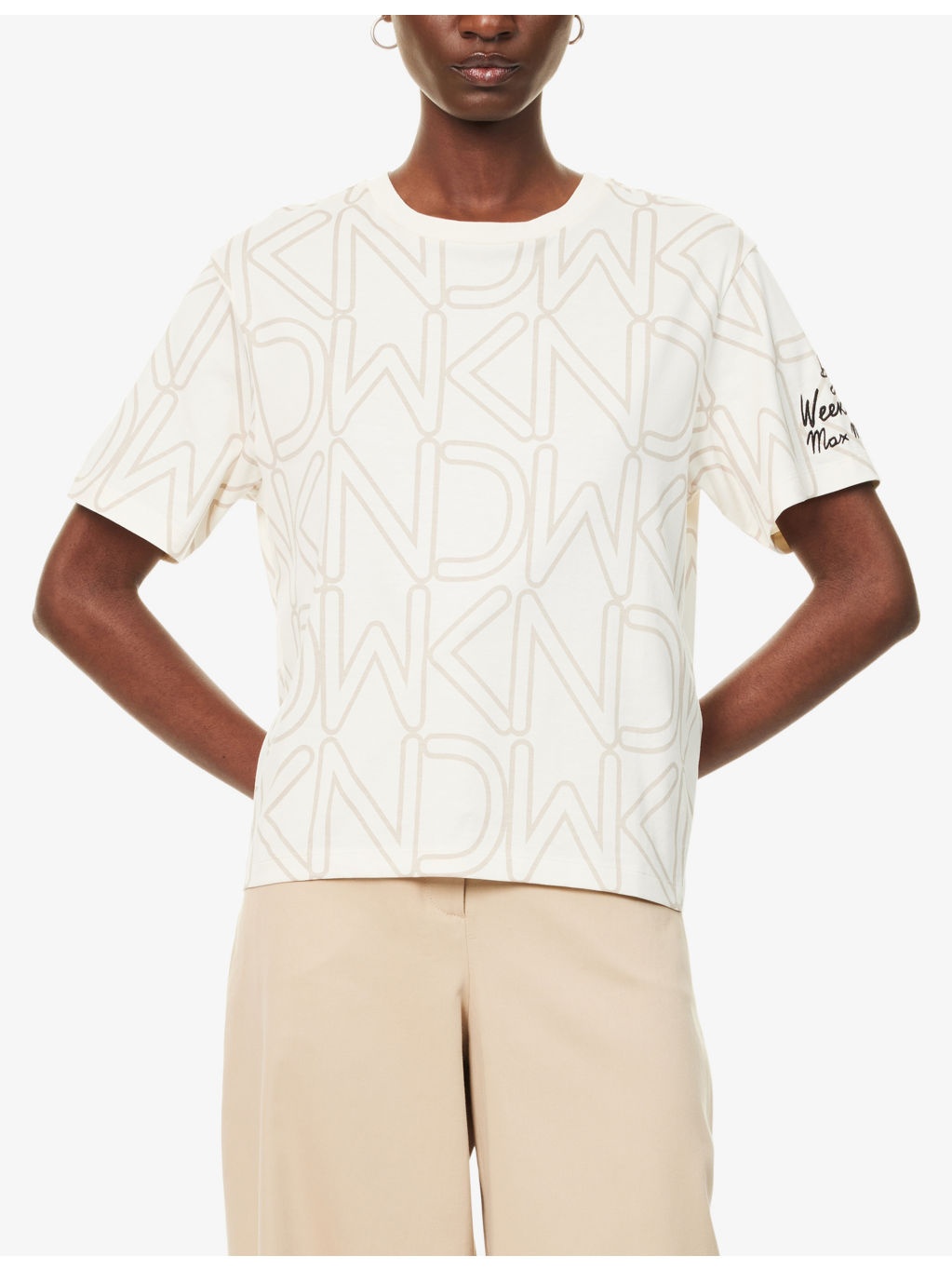 Acline Logo-Print Cotton T-Shirt - 3