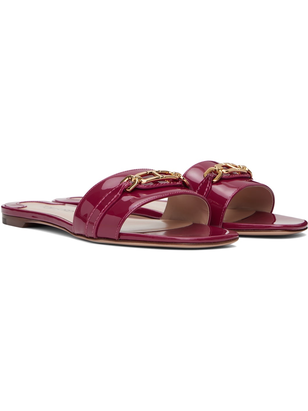 Pink Whitney Flat Sandals - 4