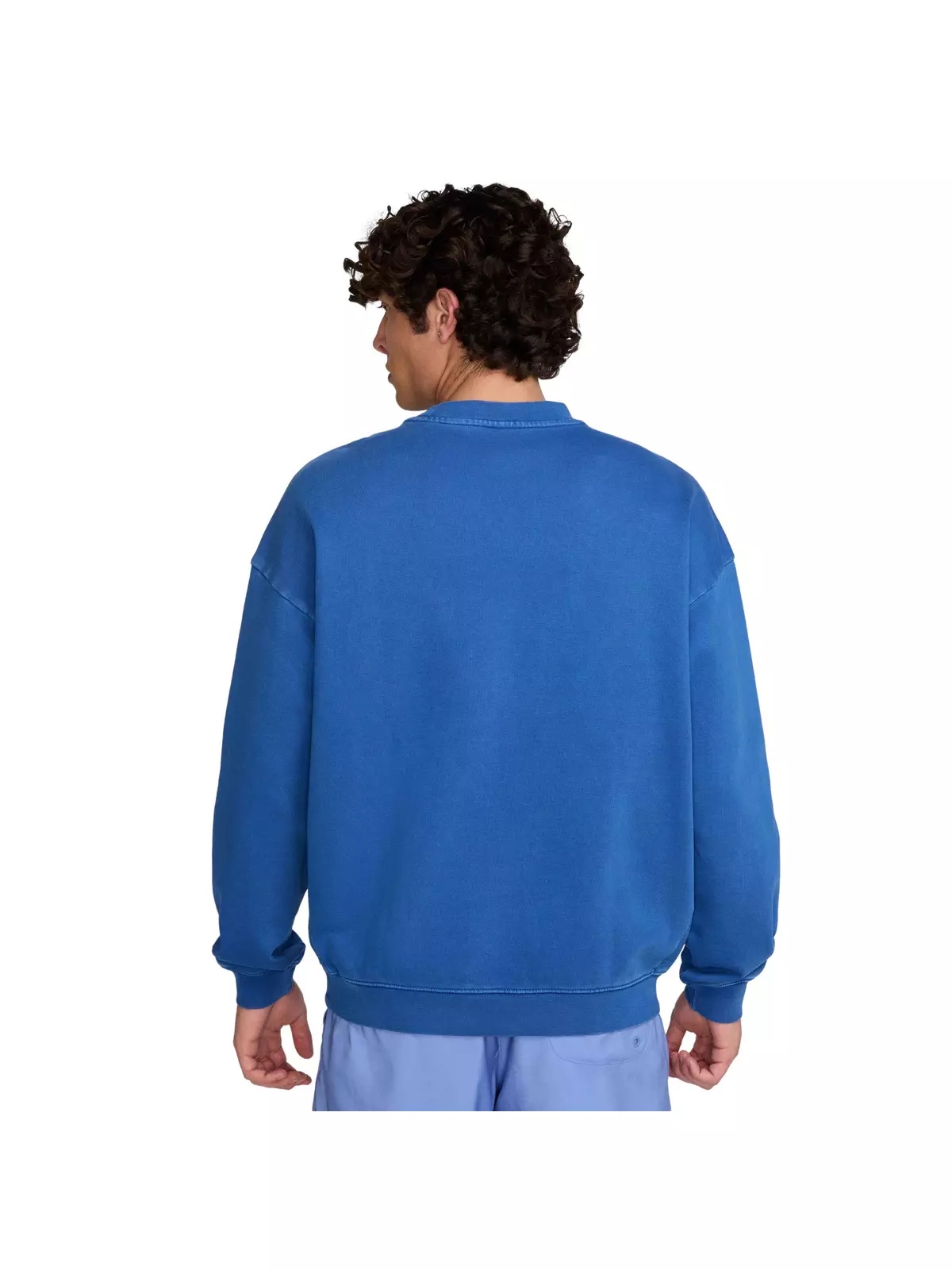 Air Men's "Paris" Fleece Crew -Blue - 2