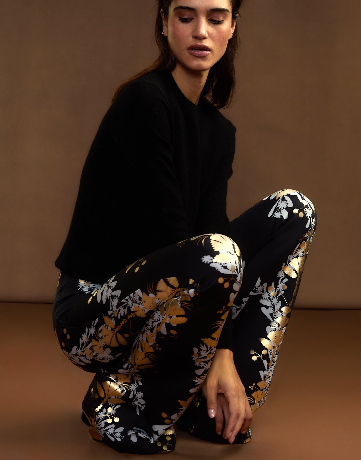 Bonded Fit and Flare Pant - 4