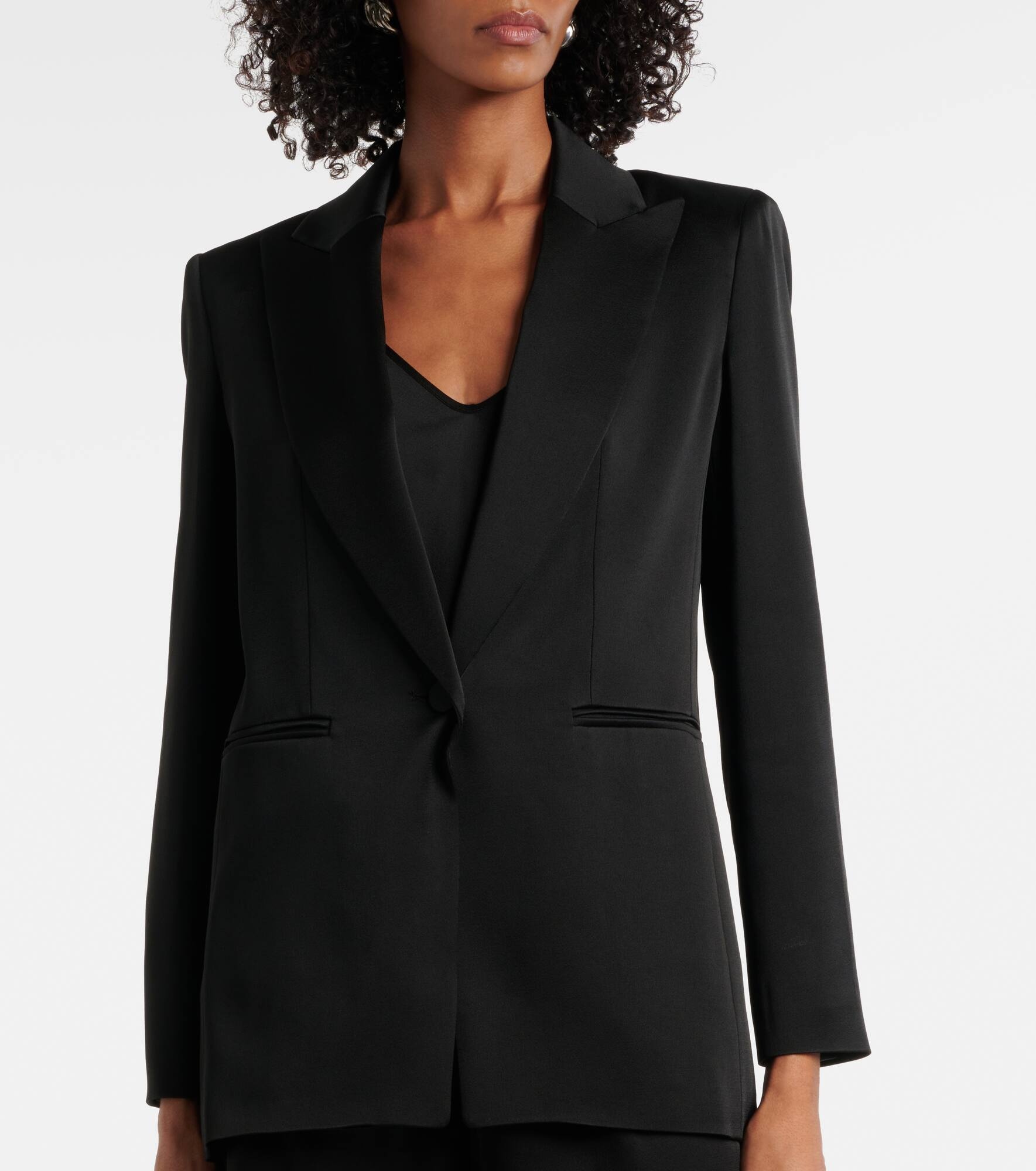 Galazia satin blazer - 6