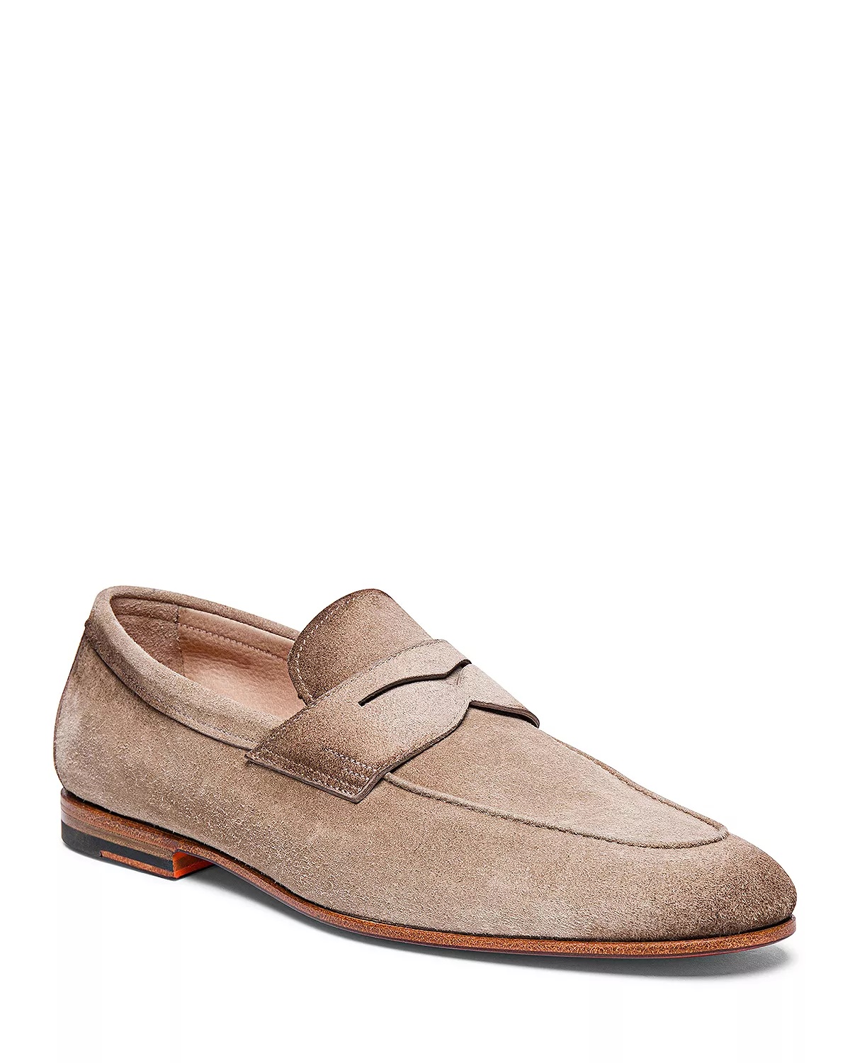 Carlos Suede Penny Loafers - 1