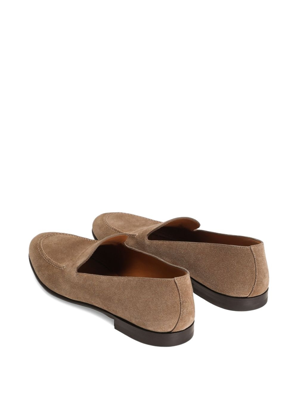 Split suede loafers - 2