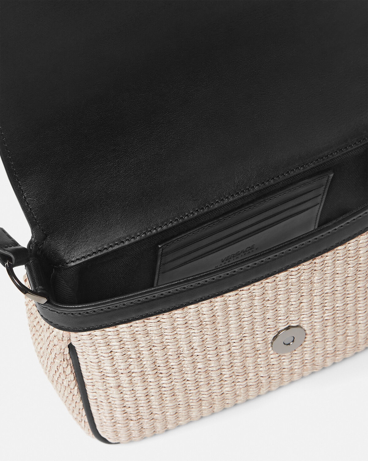 Versace Milano Raffia Crossbody Bag - 5