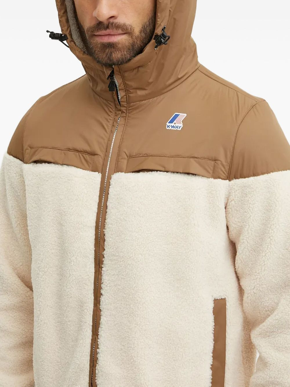hooded fleece jacket - 4