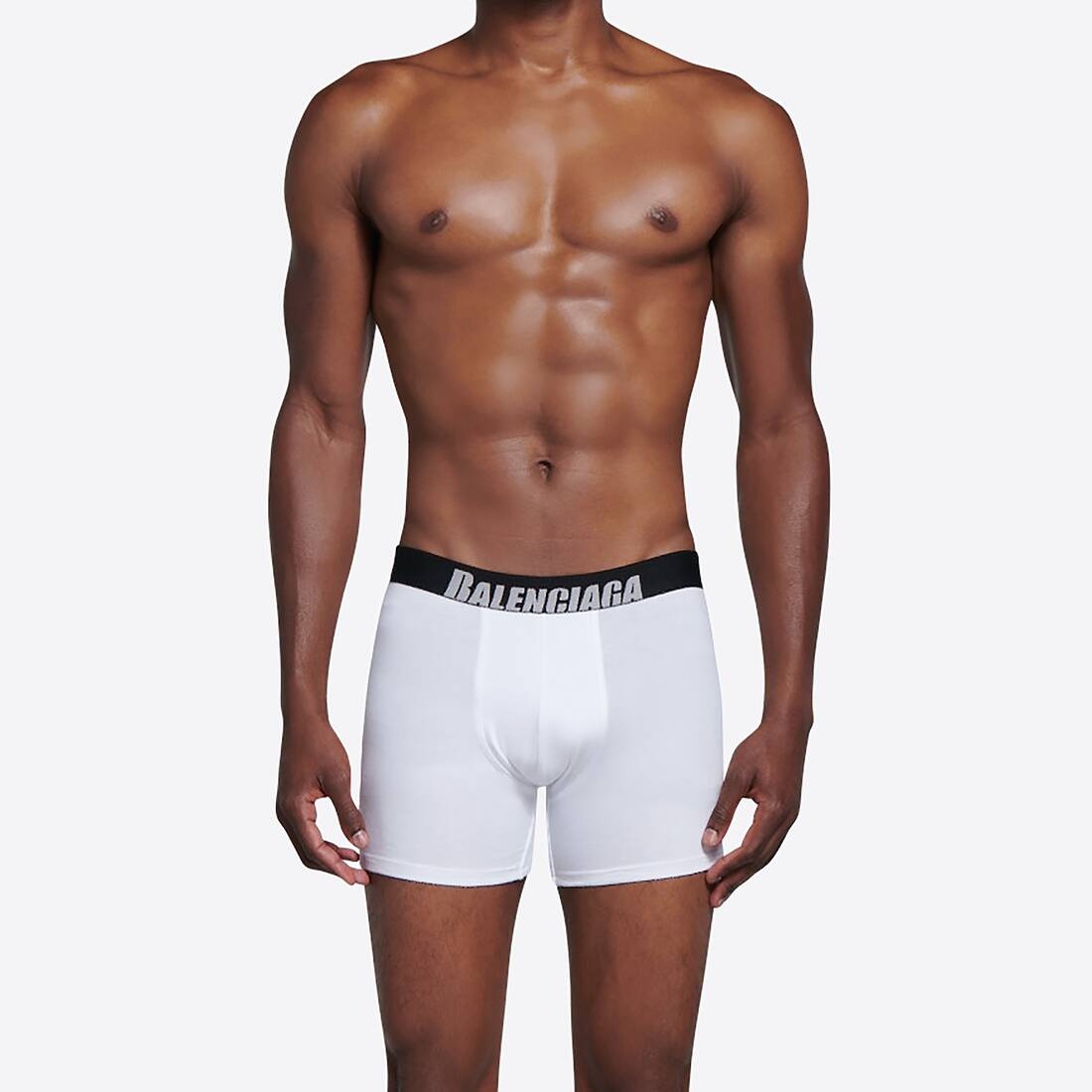 Men's Boxer Briefs in White - 3