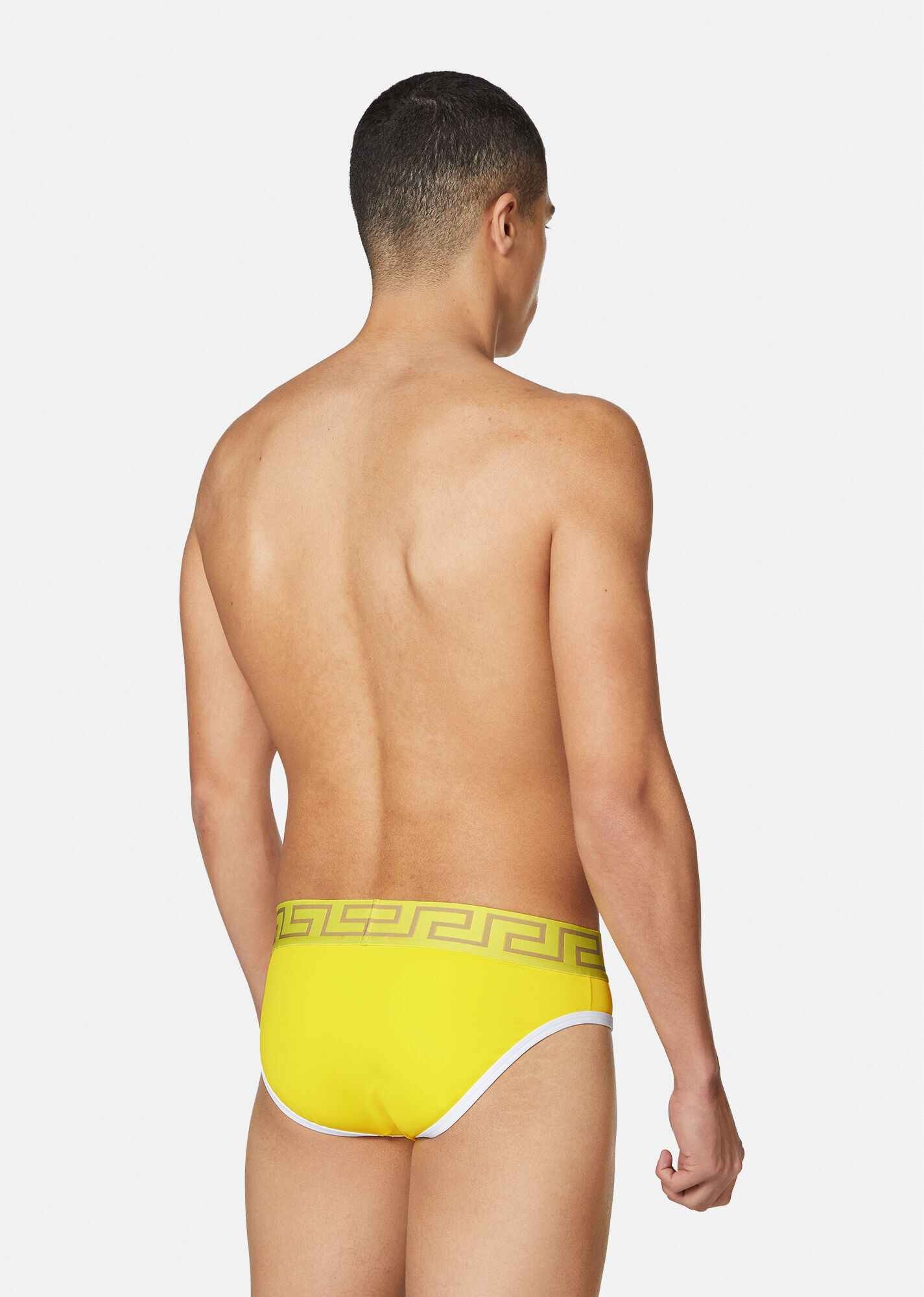 Greca Border Swim Briefs - 3