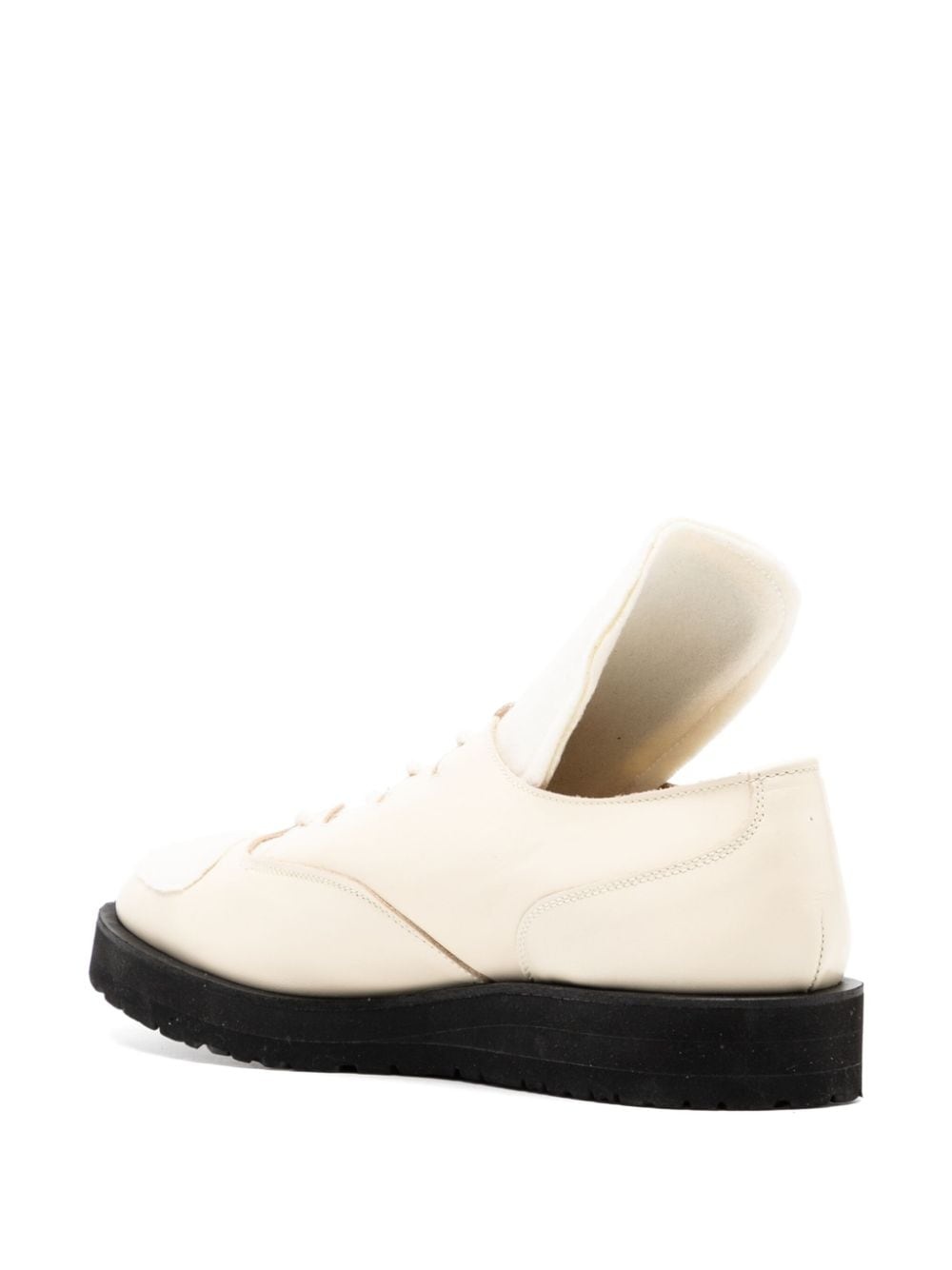 lace-up leather Derby shoes - 3