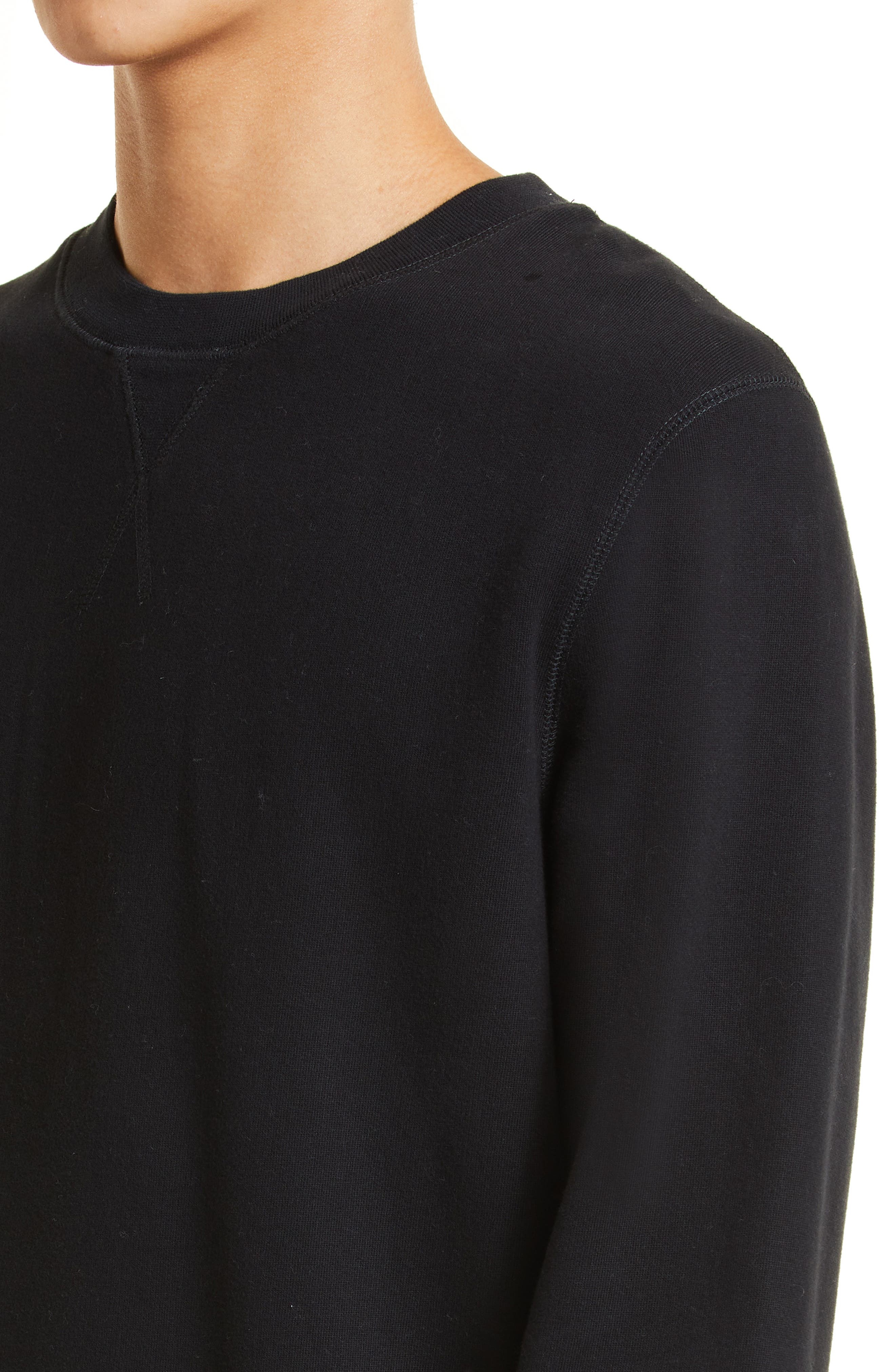 Men's Crewneck Cotton French Terry Sweatshrt - 4