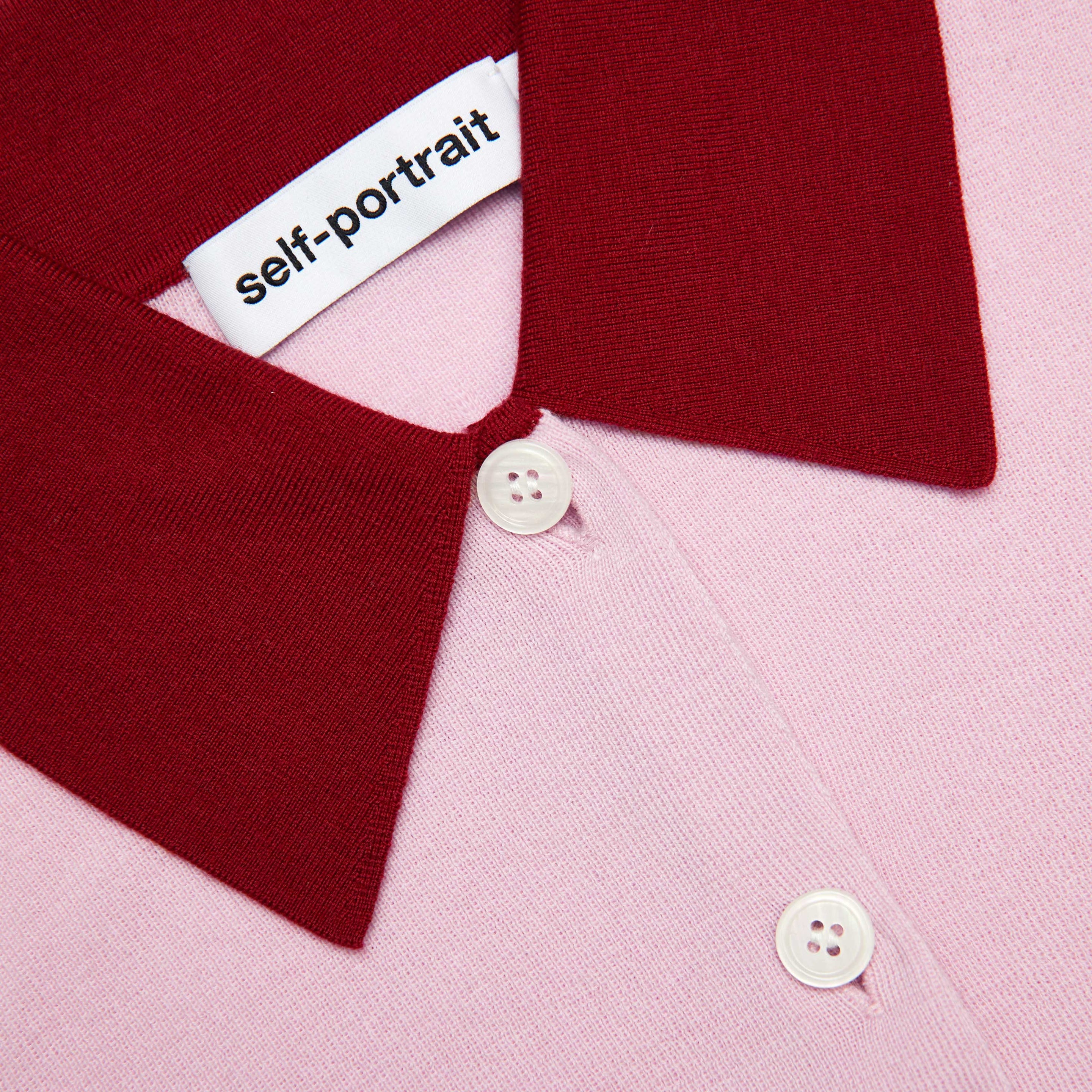 Pink Merino Wool Cardigan - 5