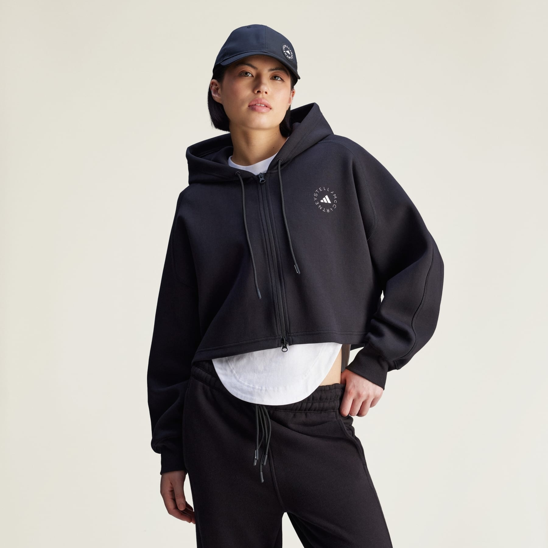 adidas by Stella McCartney Sportswear Cropped Hoodie - 2