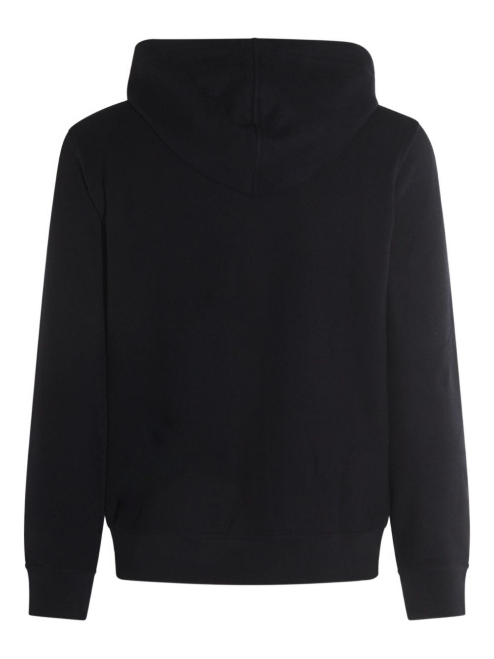logo-patch zip-fastening hoodie - 3