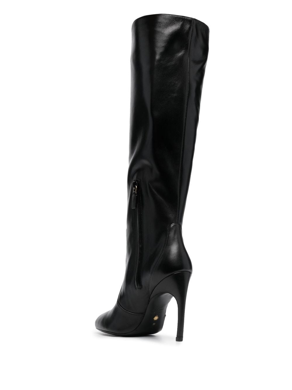 Luxecurve 100mm round-toe boots - 3