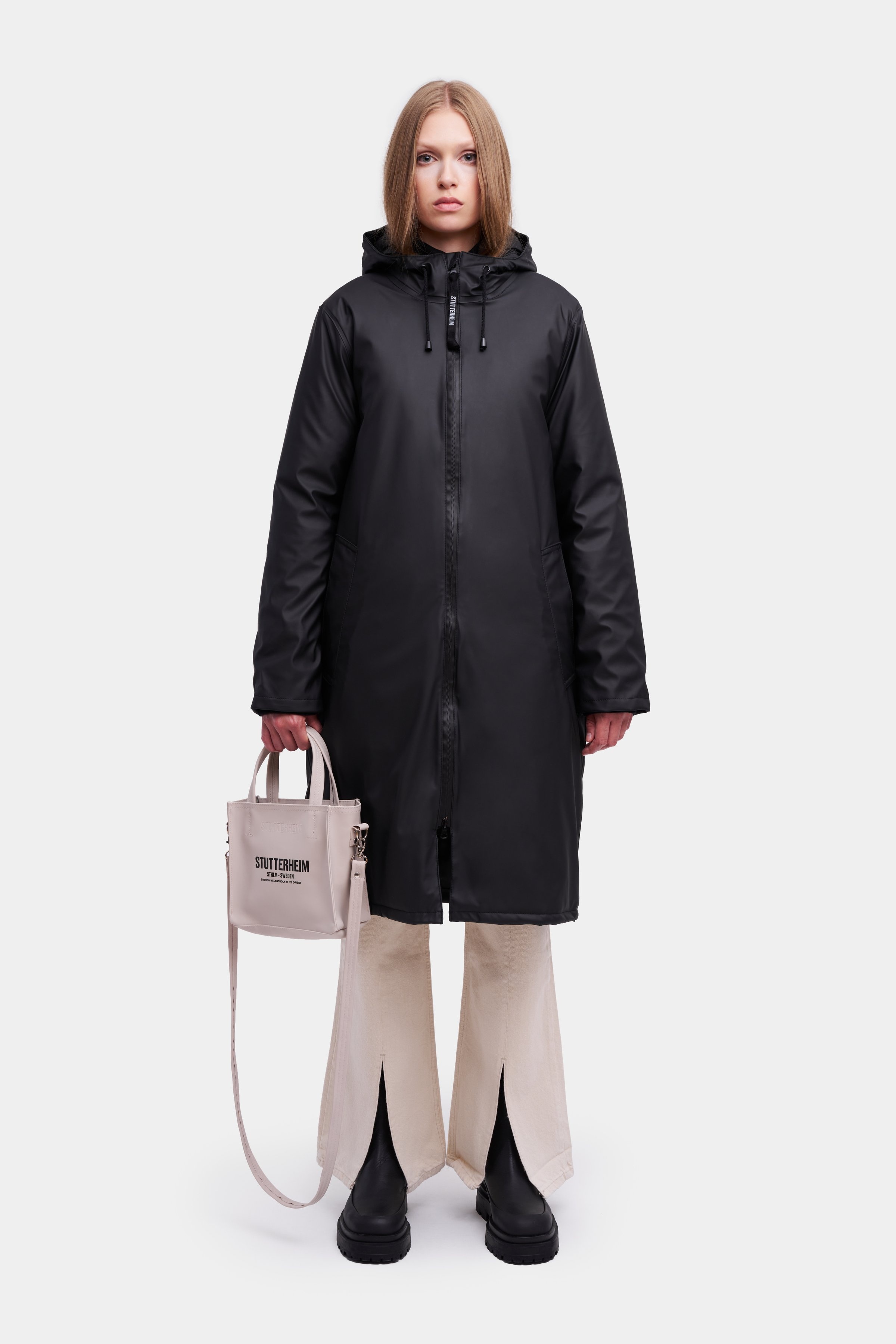 Stockholm Long Winter Jacket Black - 2