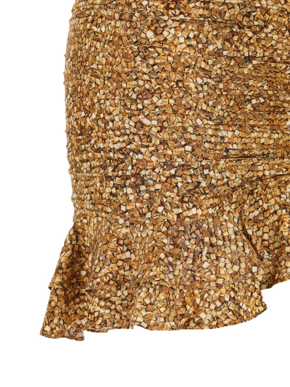 mosaic ruffled skirt - 3