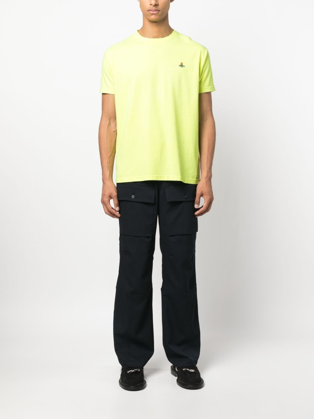 Orb embroidered T-shirt - 2