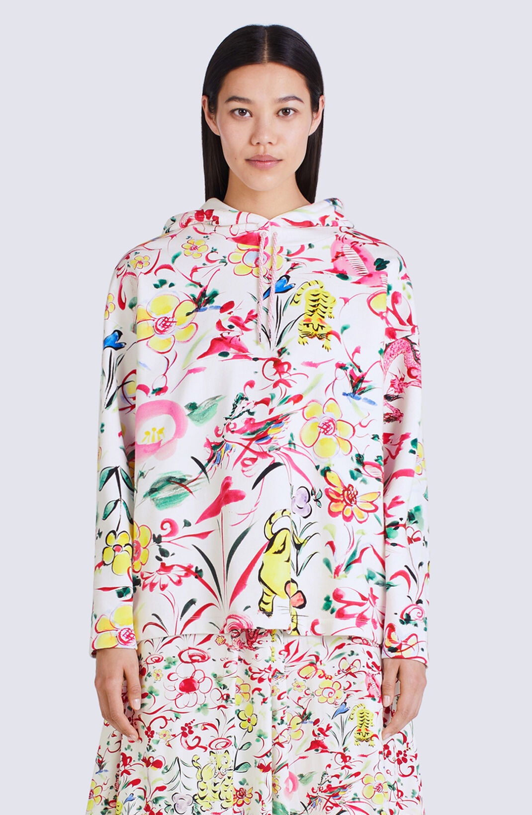 'Akae Ink' hooded sweatshirt - 5