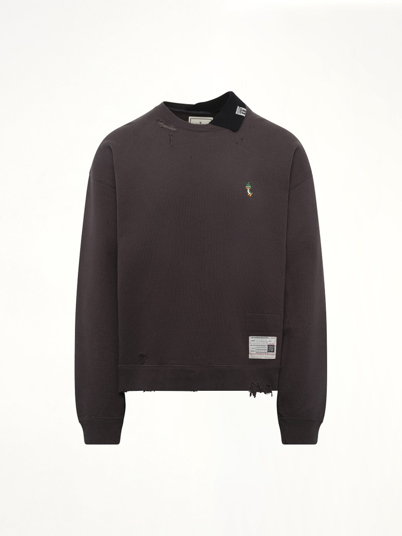 Maison MIHARAYASUHIRO Triple Layered Pullover in Black outlook