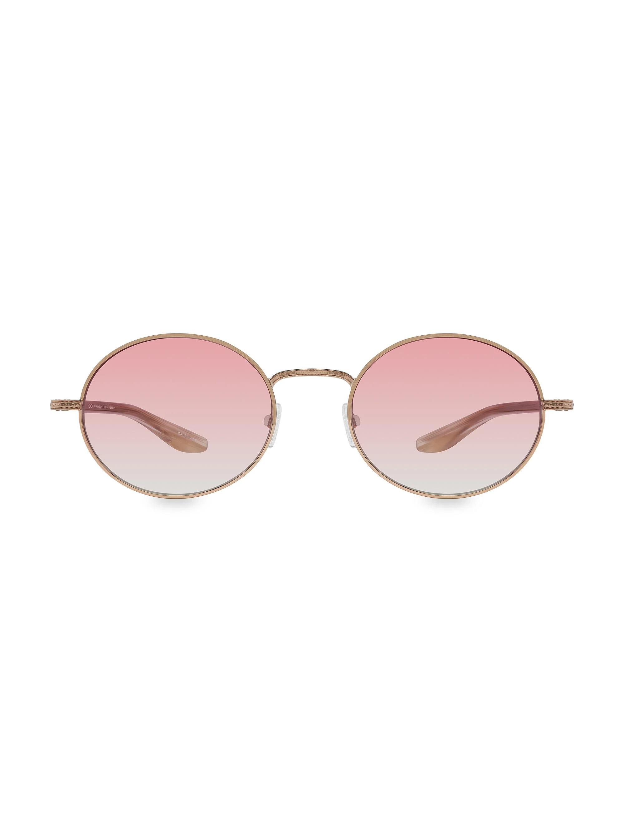 Women's Anamcara 52MM Round Acetate Sunglasses - Gold Rose Gold - 1