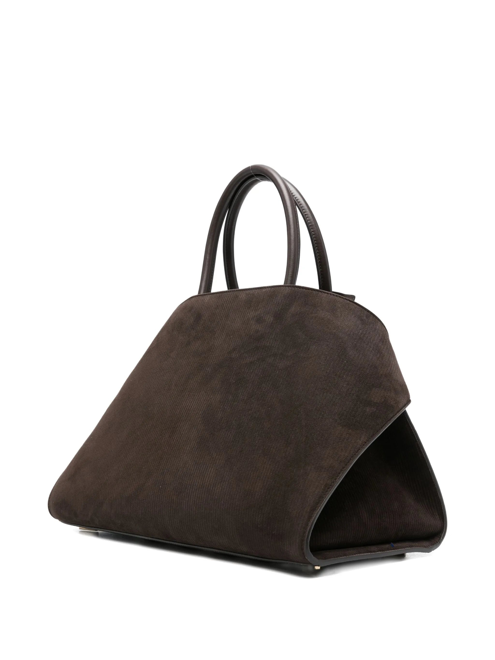 Ferragamo Corduroy Clasp Tote Bag - 4
