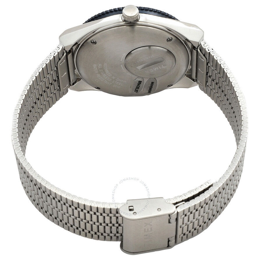 Timex - Timex Q Timex Reissue Quartz Blue Dial Watch TW2T80700ZV - 3