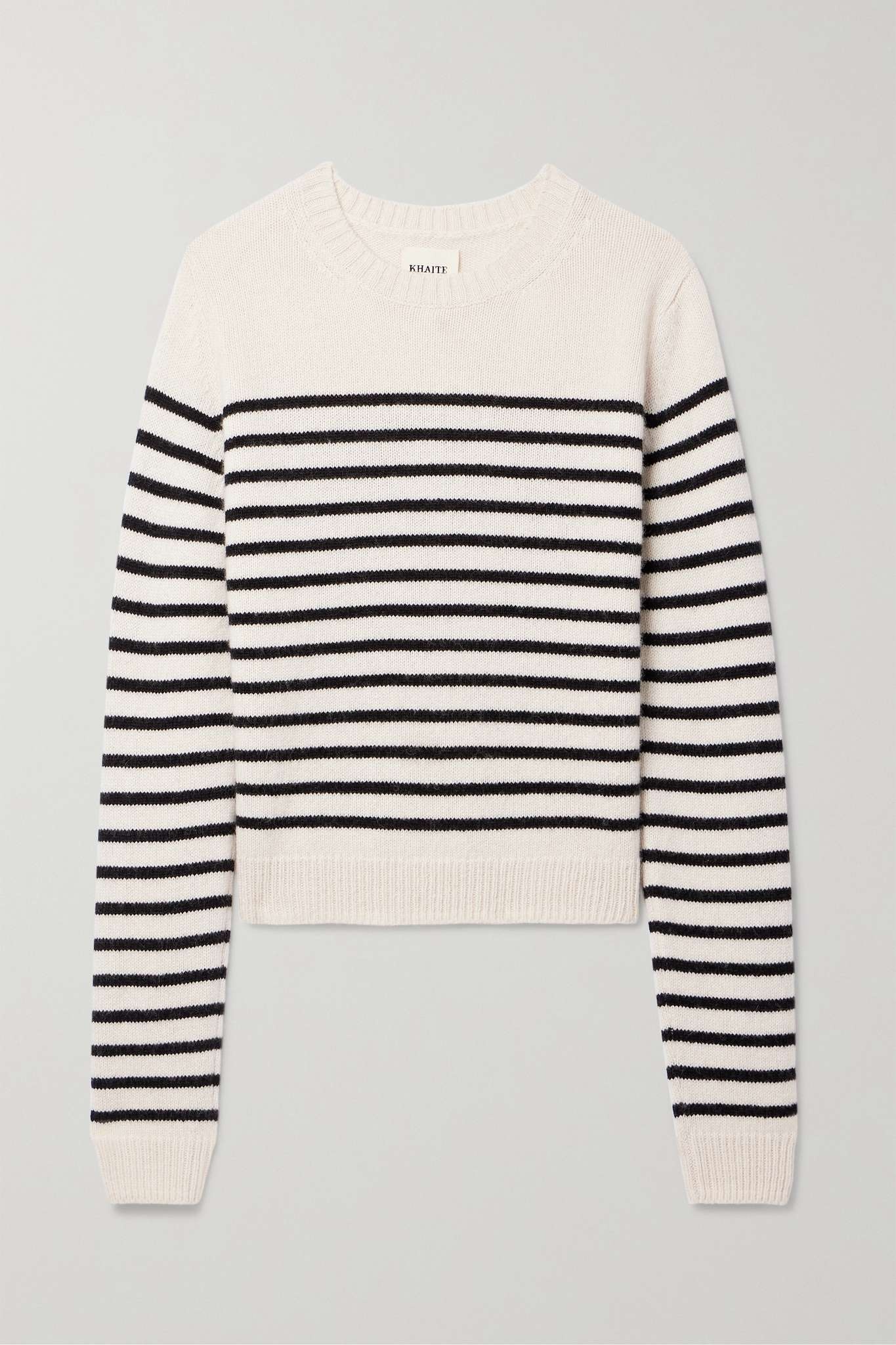 Diletta striped cashmere sweater - 1