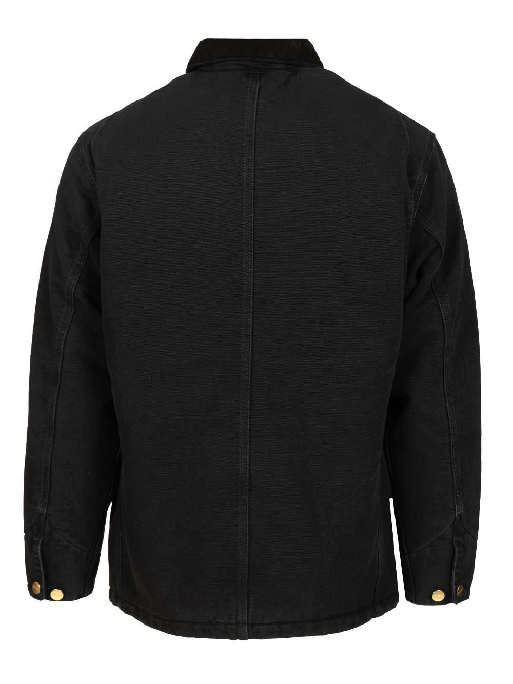 Og Chore Coat Stone Canvas Jackets Black - 2