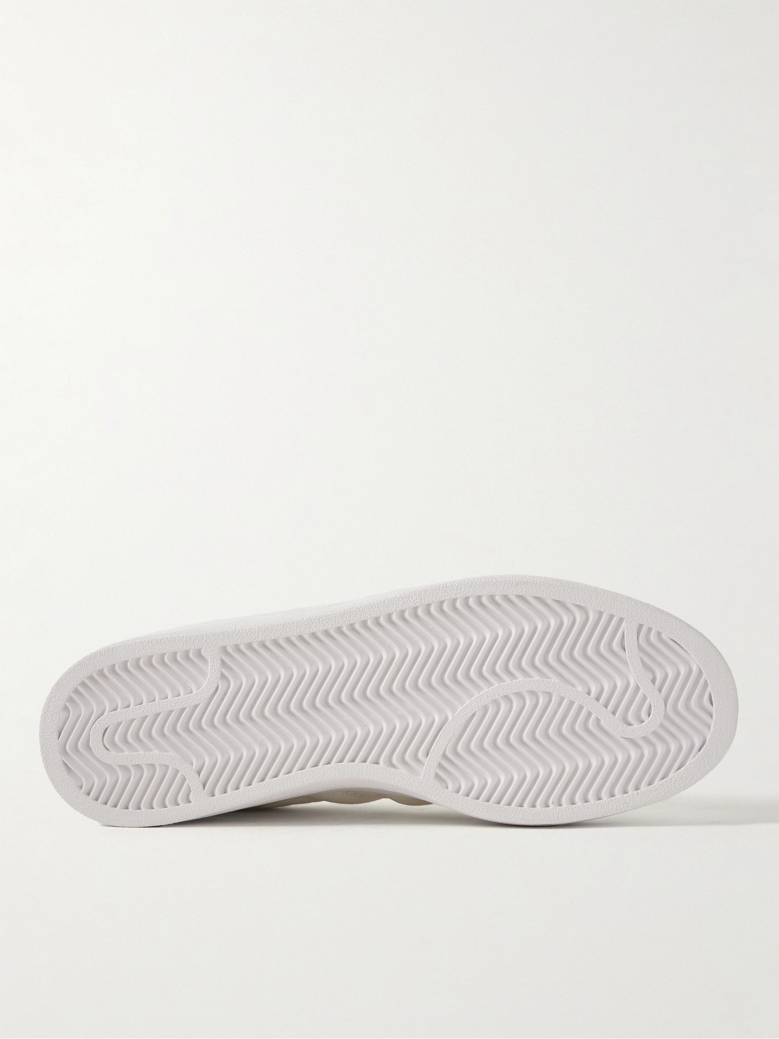 + adidas Originals Campus Leather-Trimmed Quilted GORE-TEX Sneakers White - 3