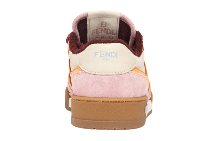 (WMNS) FENDI Match Low Top 'Pink Yellow' 8E8252AI1NF1H1C - 4