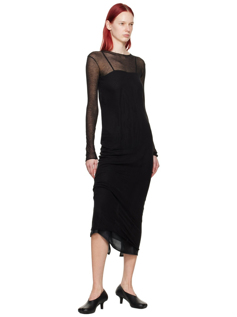 GABRIELA COLL GARMENTS SSENSE Exclusive Black No.212 Maxi Dress outlook