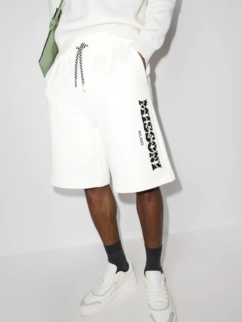 Missoni logo-embroidered track shorts outlook