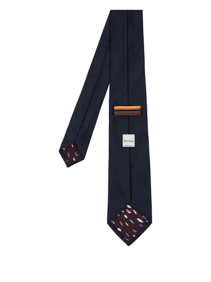 Paul Smith rabbit-embellished tie outlook