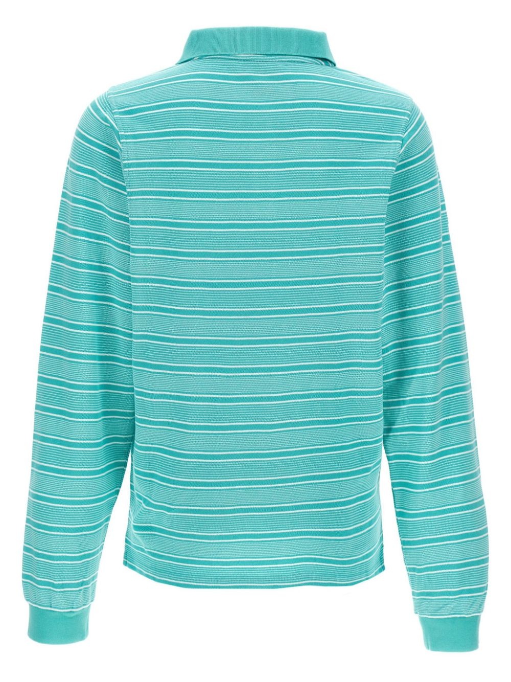 striped polo shirt - 2