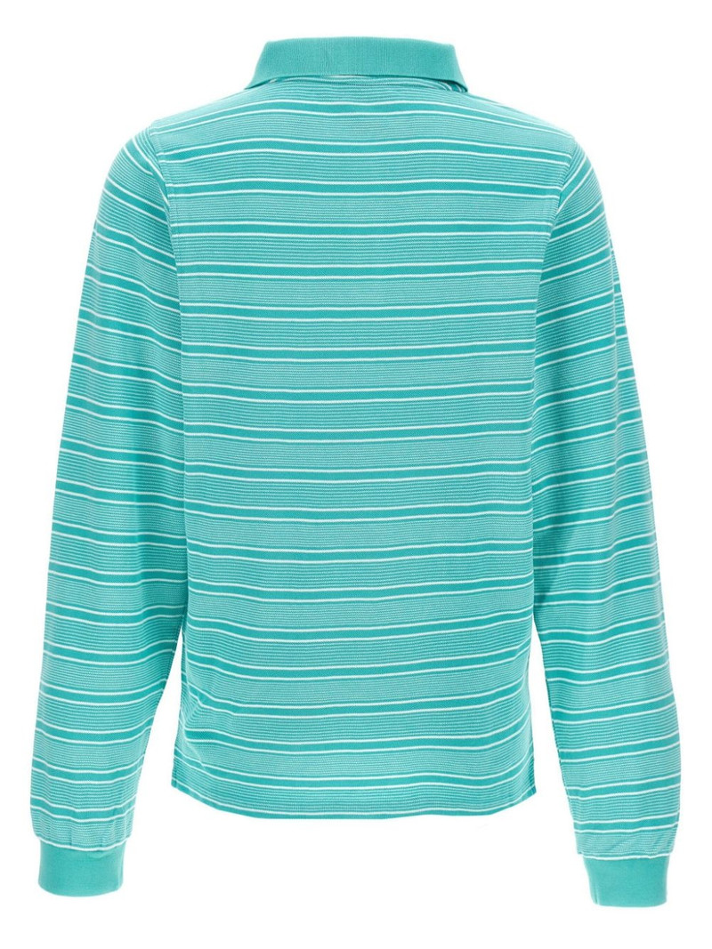 Martine Rose striped polo shirt outlook