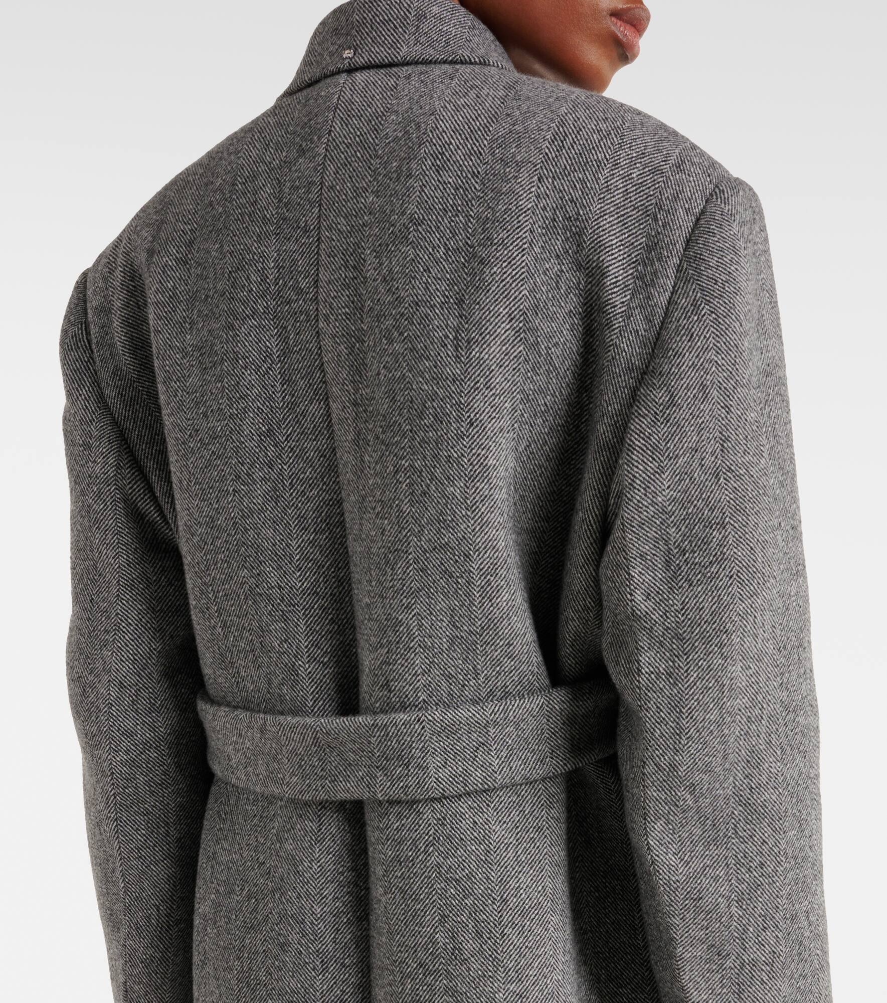 Billy wool-blend coat - 6