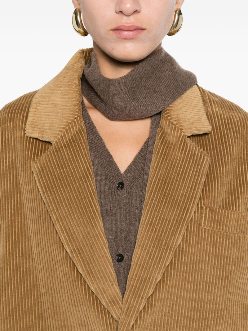corduroy single-breasted blazer 5