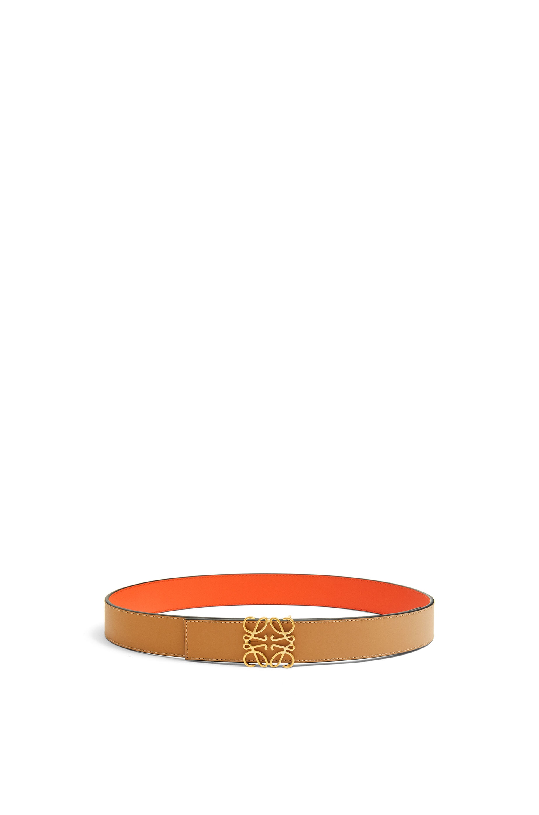 Reversible Anagram belt in smooth calfskin - 1