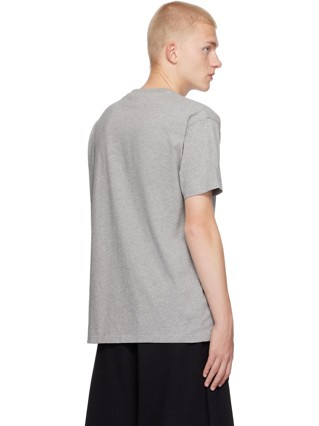 Gray Sunken Orb Classic T-Shirt - 3