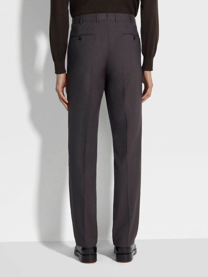 DARK BROWN HIGH PERFORMANCE™ WOOL PANTS 5