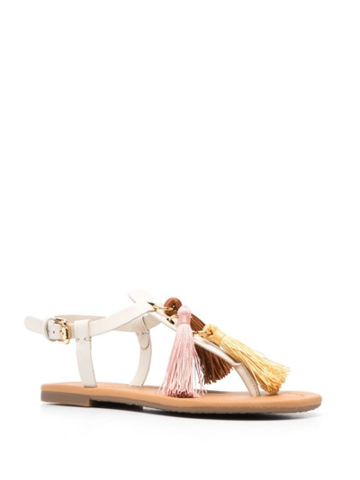 See by Chloé Kime flat leather sandals outlook